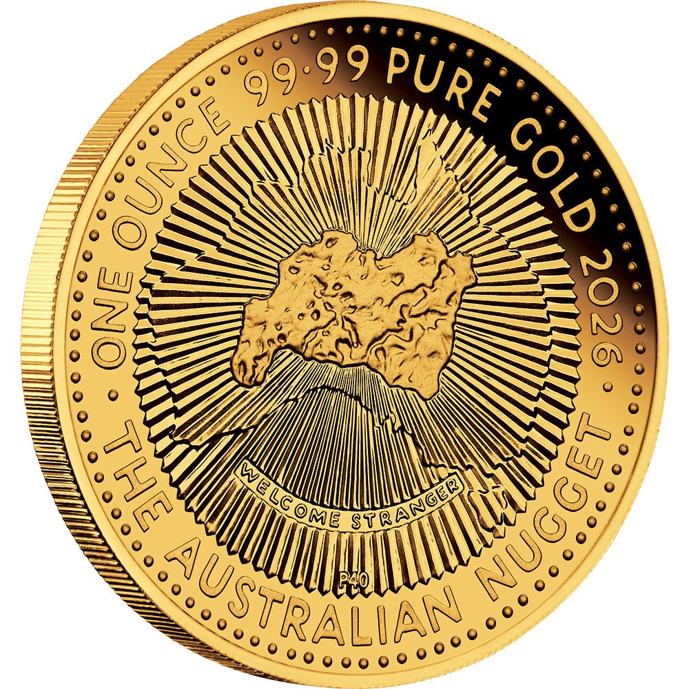 2026 40th Anniversary Of The Australian Nugget 1oz Gold Proof Coin