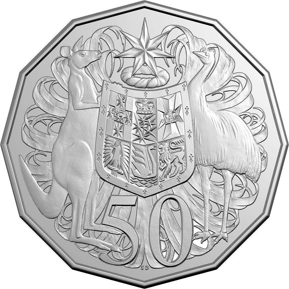 2026 50c Circulating Coin Reverse