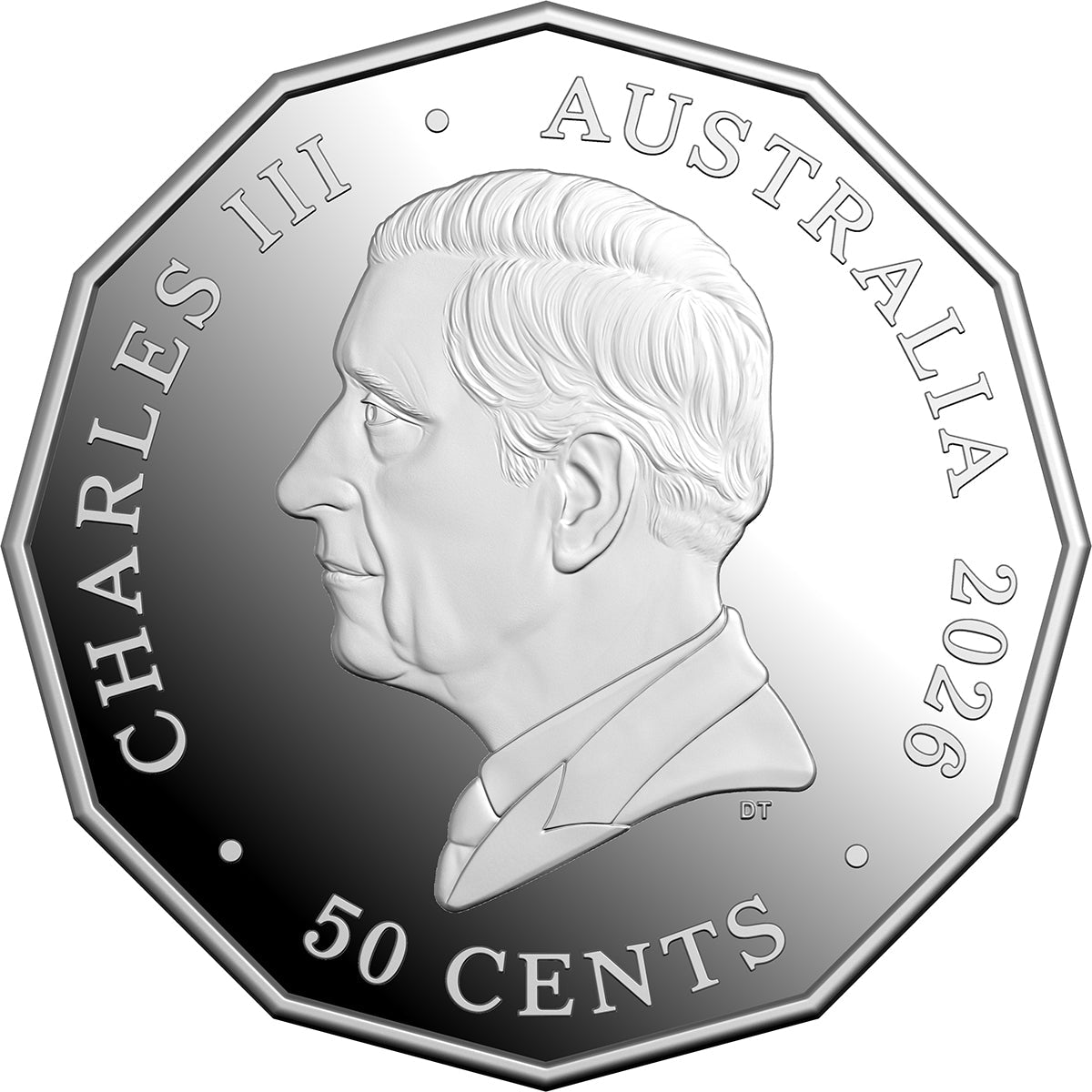 2026 50c Unity: Wave Hill Walk Off 60th & Aboriginal Land Rights 50th Anniversaries Silver Proof Coin Obverse