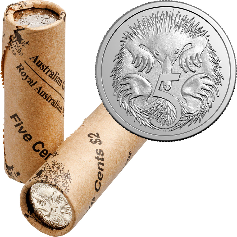 2026 5c Circulating Coin - Non-Premium Roll With Coin