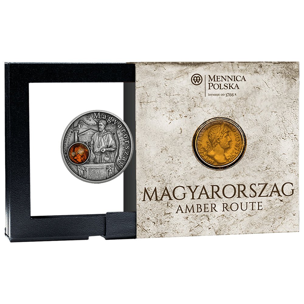 2026 Amber Route - Hungary Silver Antique Coin Shipper