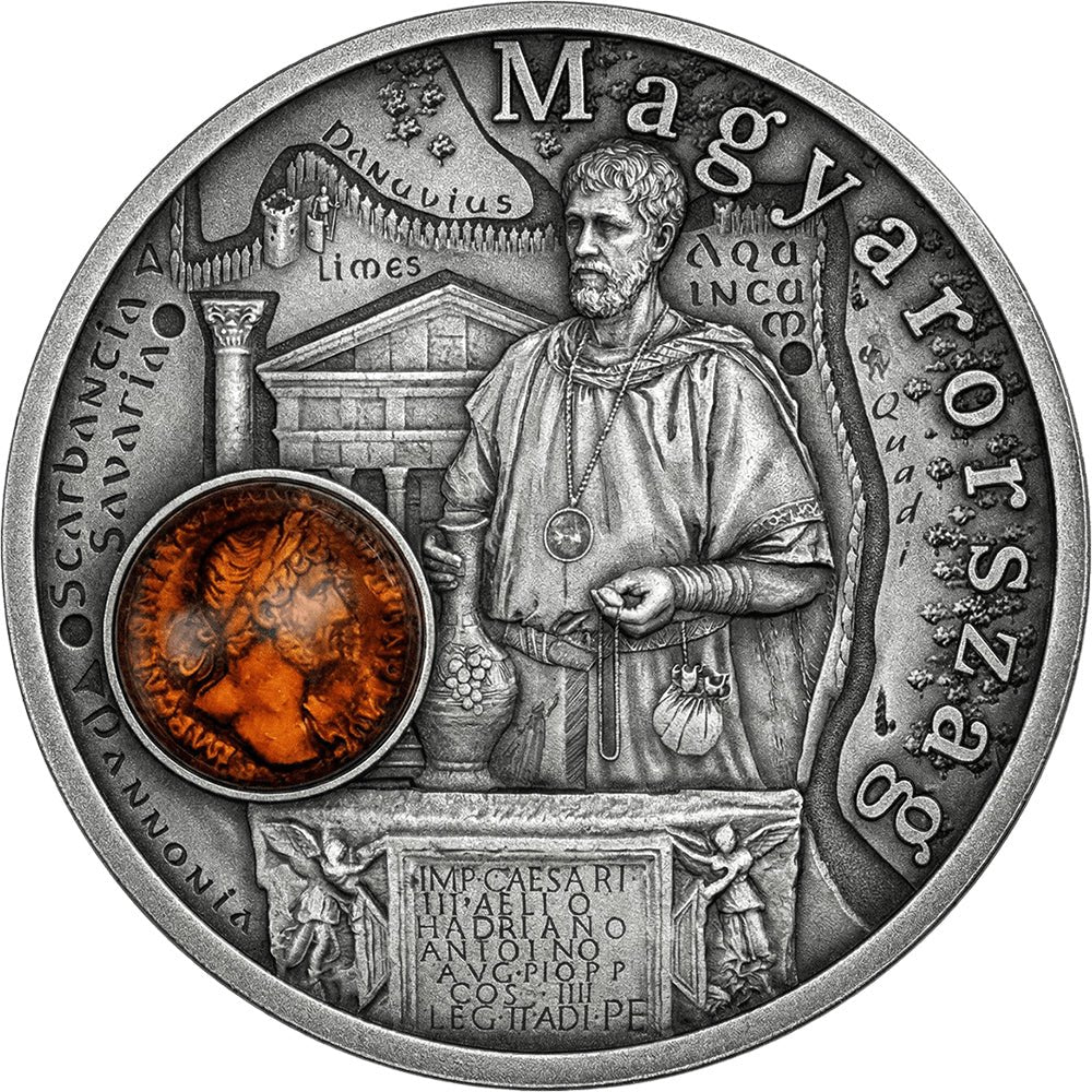 2026 Amber Route - Hungary Silver Antique Coin