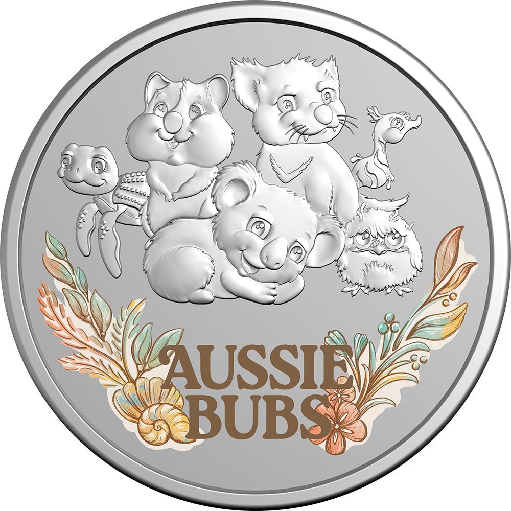 2026 Aussie Bubs Six Coin Uncirculated Baby Year Set Token