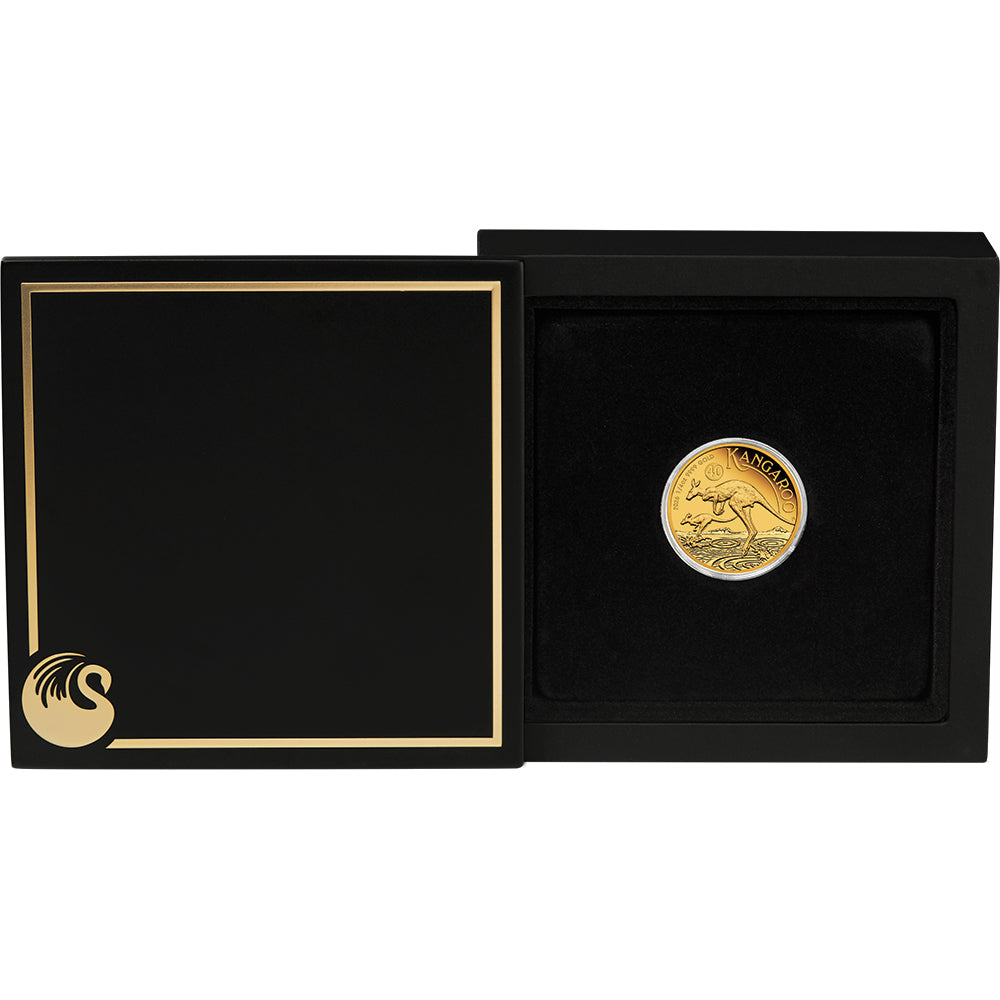 2026 Australian Kangaroo 1/4oz Gold Proof Coin Case