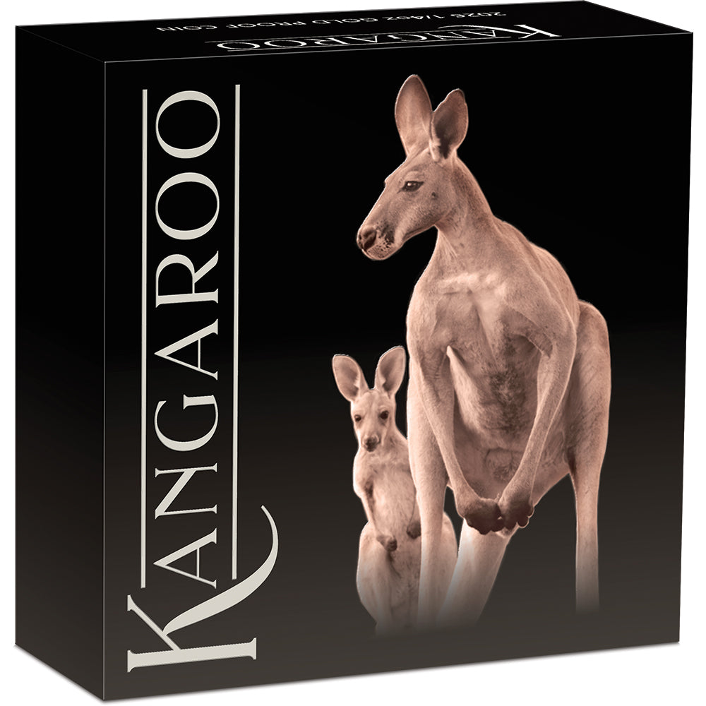 2026 Australian Kangaroo 1/4oz Gold Proof Coin Shipper