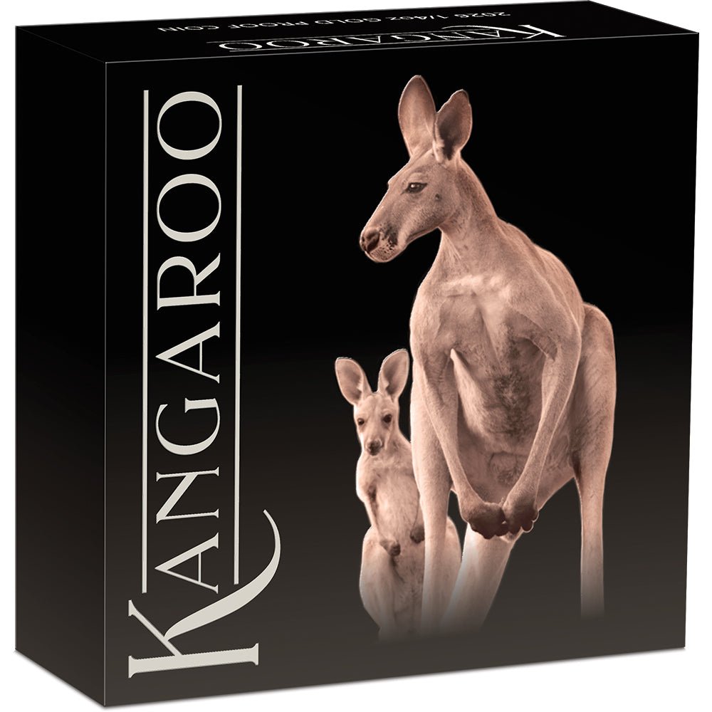 2026 Australian Kangaroo 1/4oz Gold Proof Coin Shipper