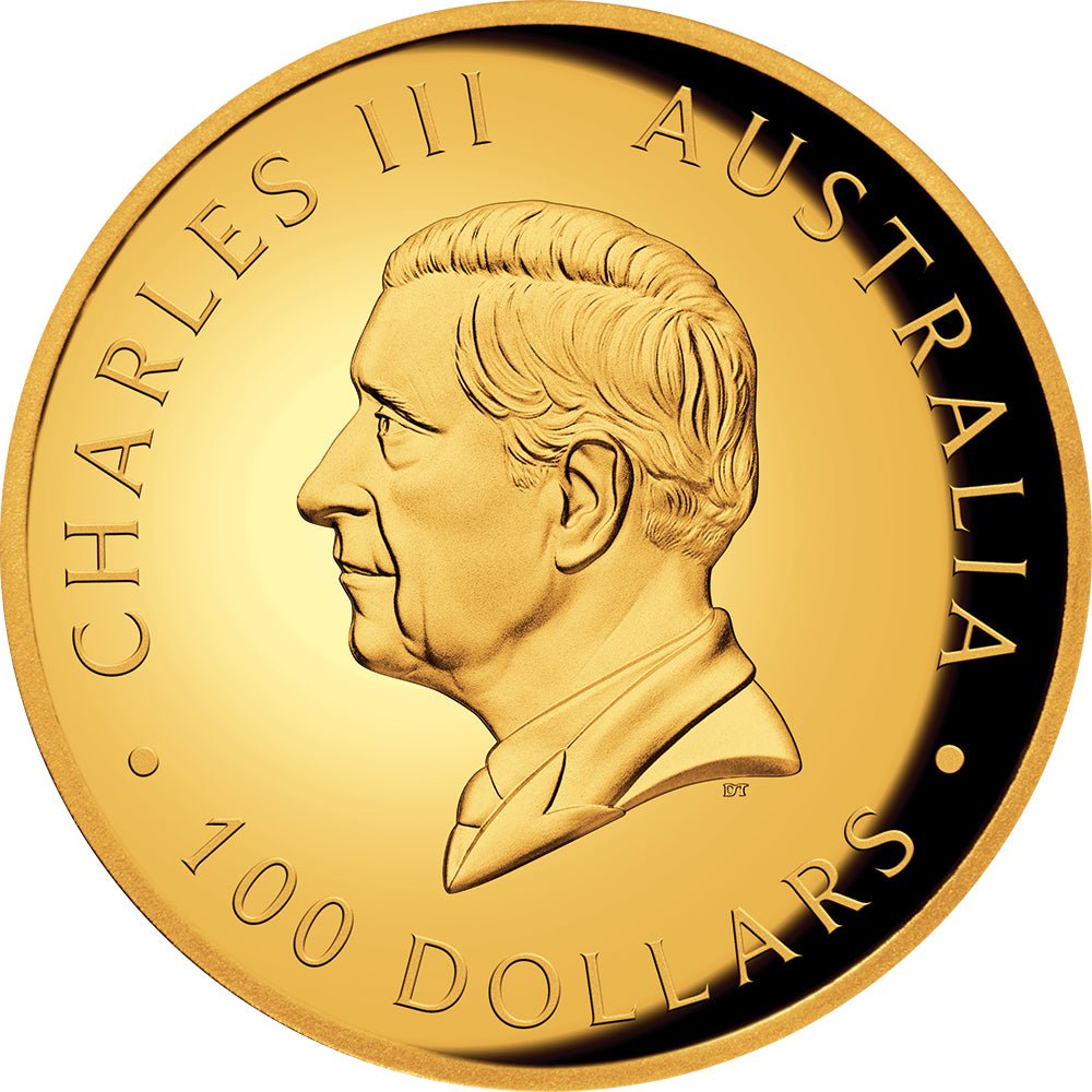 2026 Australian Kangaroo 1oz Gold Proof High Relief Coin Obverse