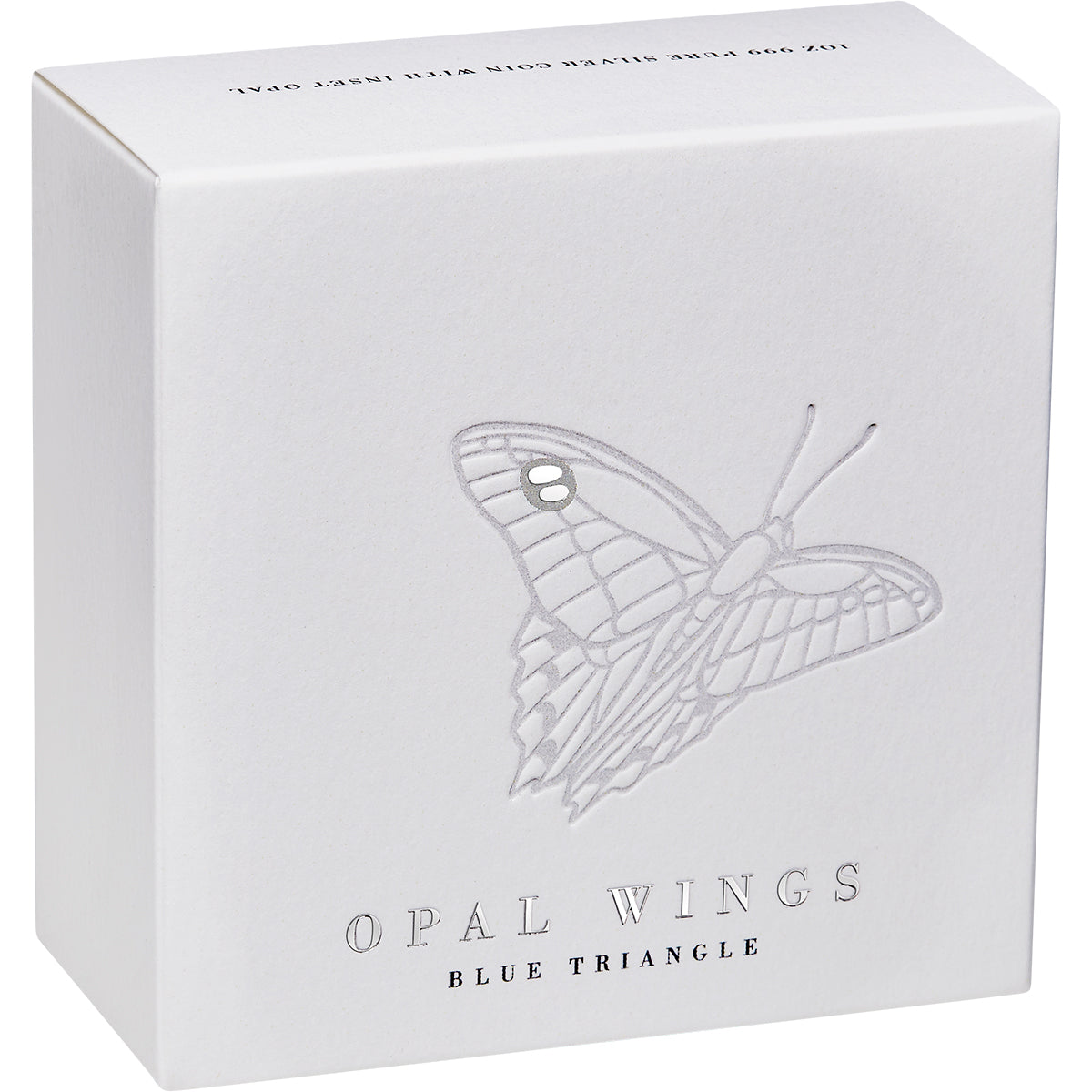 2026 Australian Opal Wings - Blue Triangle 1oz Silver Proof Coin With Opal Insert Shipper