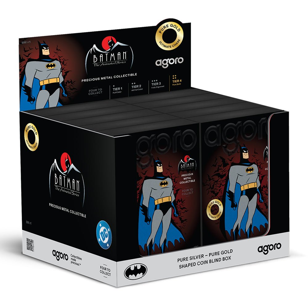 2026 BATMAN: THE ANIMATED SERIES - BATMAN Blind Box 1/2oz Coin - 10 Pack