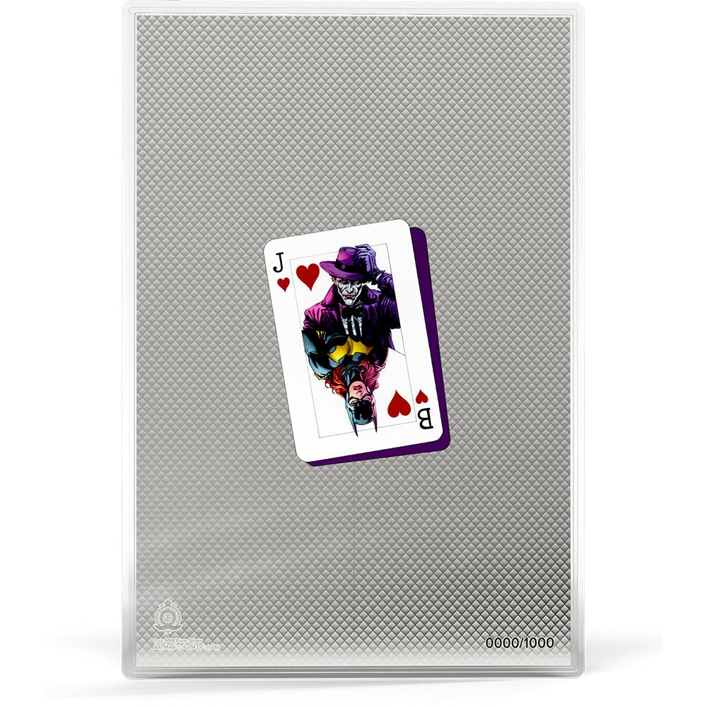 2026 Batman Three Jokers #2 - The Criminal 1oz Silver Collectible Foil Obverse