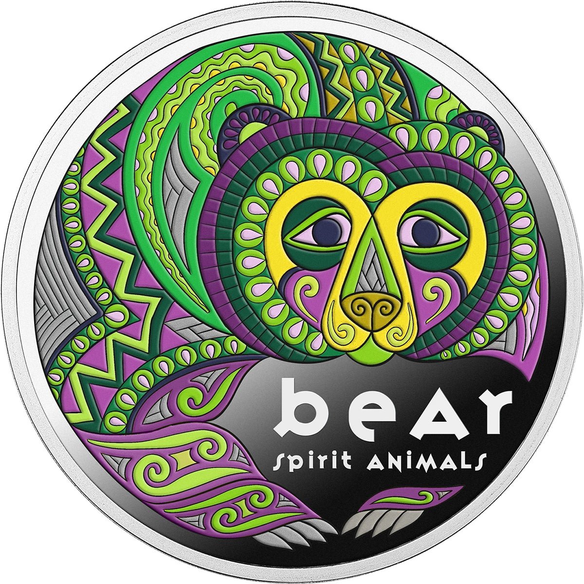 2026 Bear - Spirit Animal Silver Proof Coin