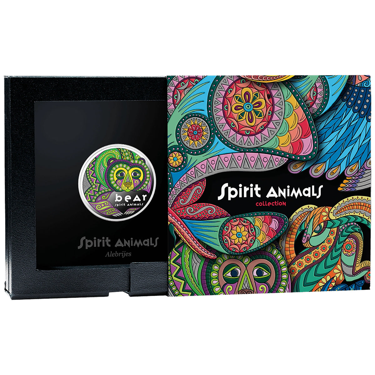 2026 Bear - Spirit Animal Silver Proof Coin Shipper