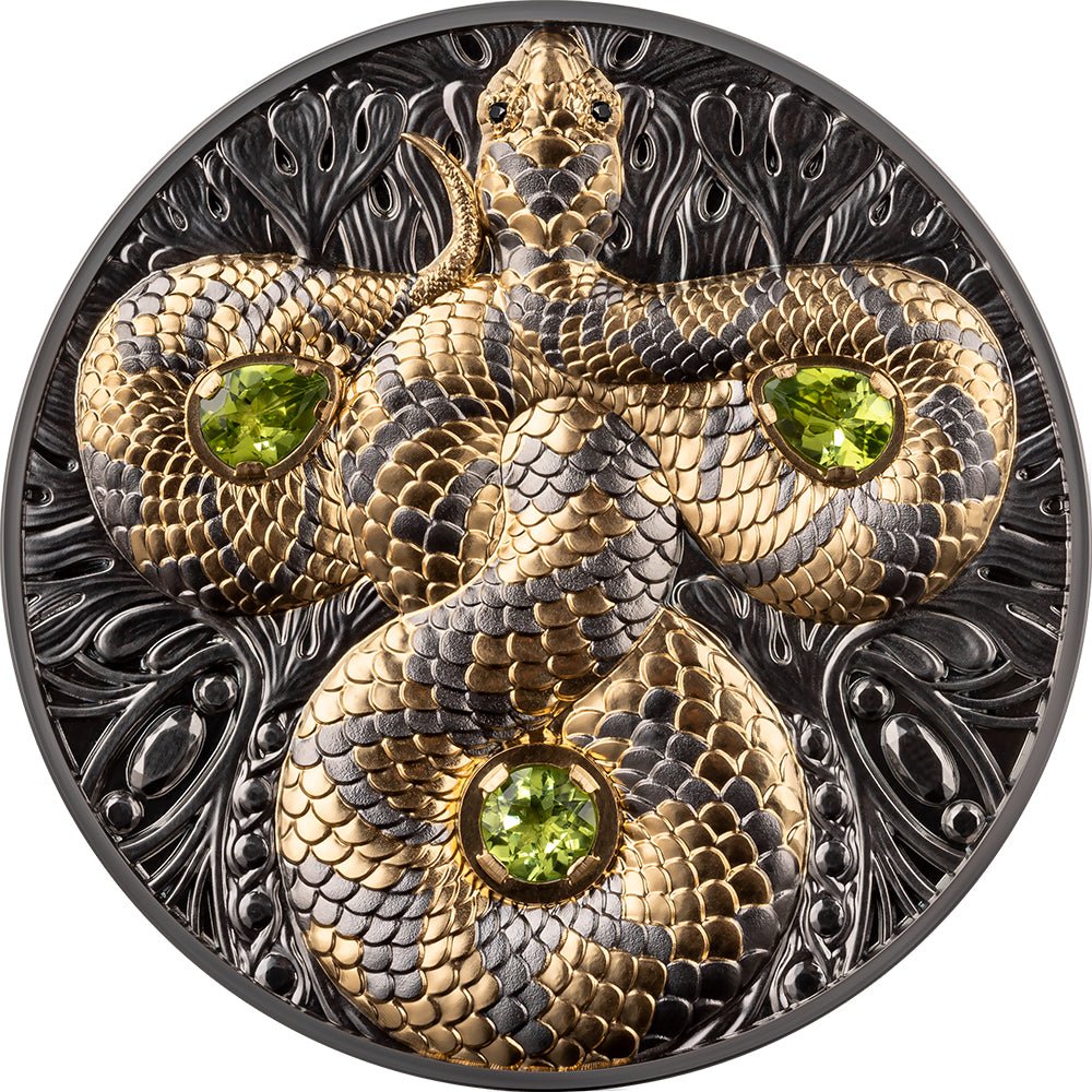 2026 Bliss Snake 5oz Silver High Relief Coin