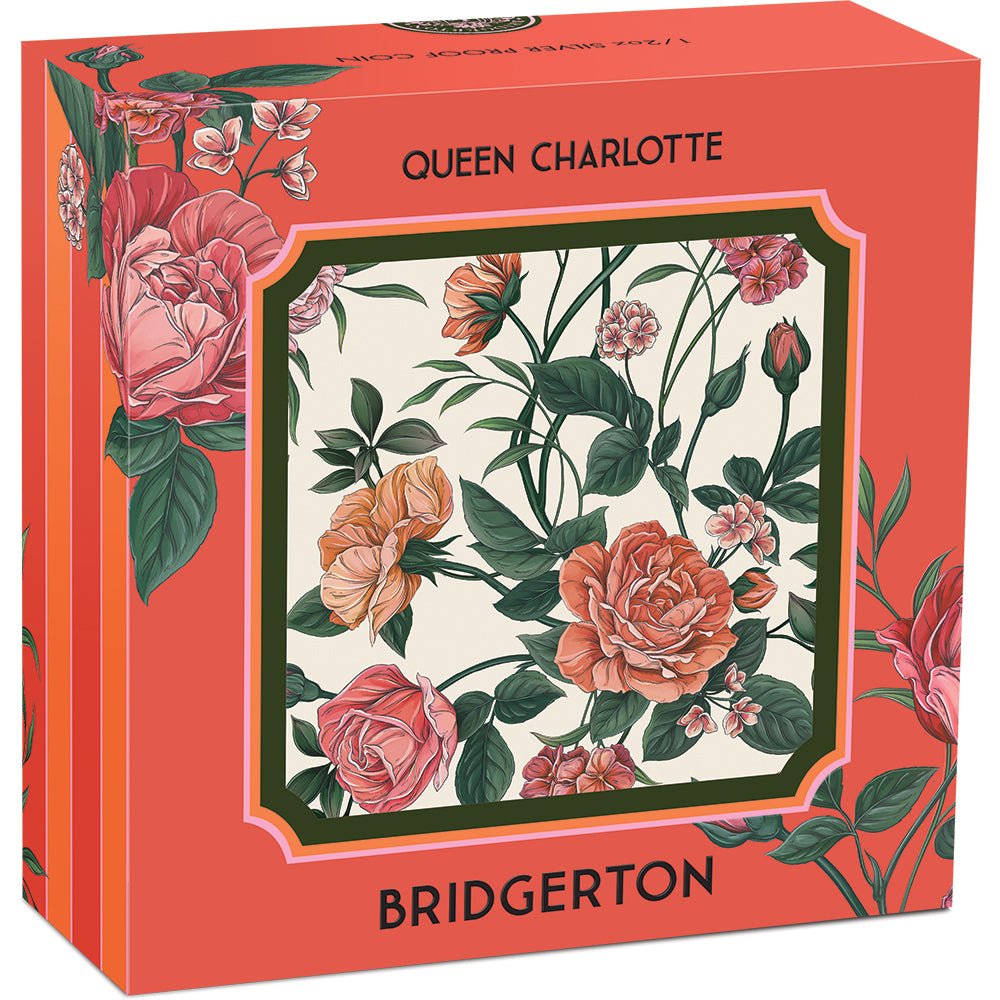 2026 Bridgerton - Queen Charlotte 1/2oz Silver Proof Coin Shipper