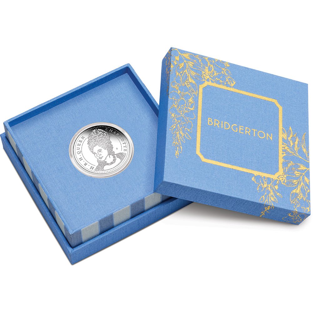 2026 Bridgerton - Queen Charlotte 1/2oz Silver Proof Coin Case