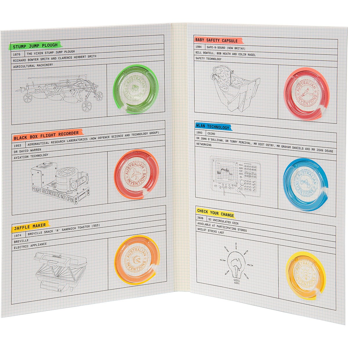 2026 Bright Ideas $1 Uncirculated Collection Folder