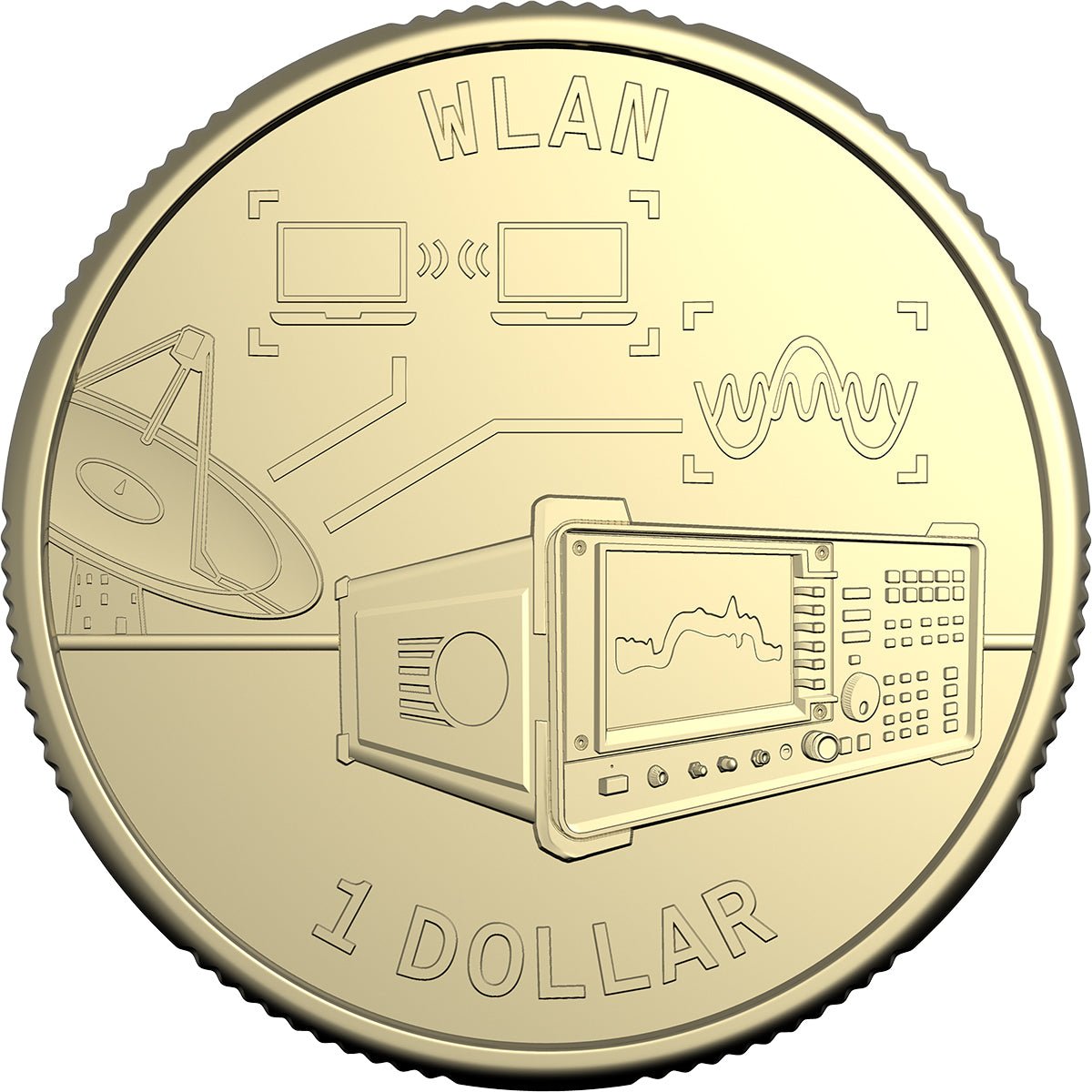 2026 Bright Ideas $1 Uncirculated Coin - WLAN