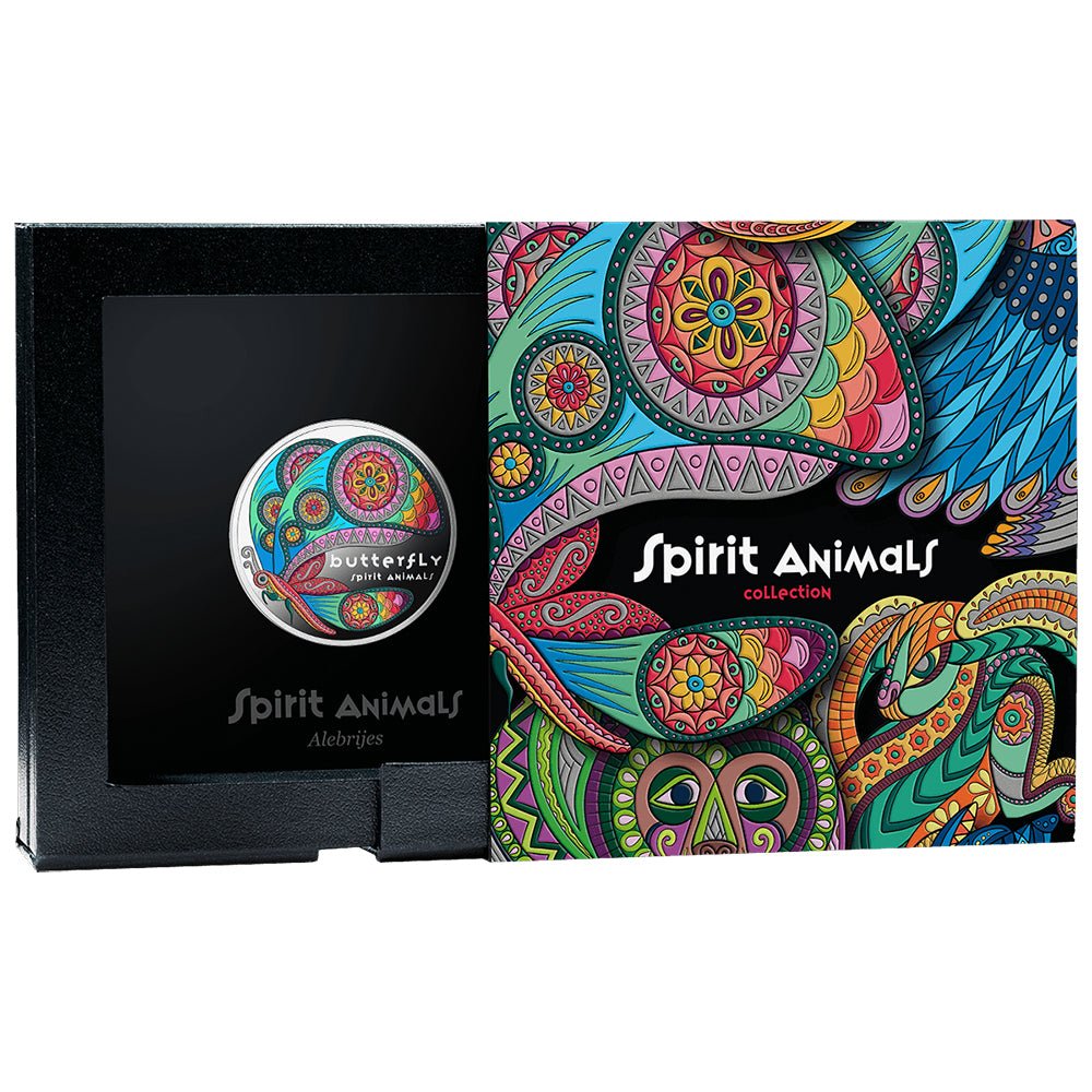 2026 Butterfly - Spirit Animal Silver Proof Coin Case