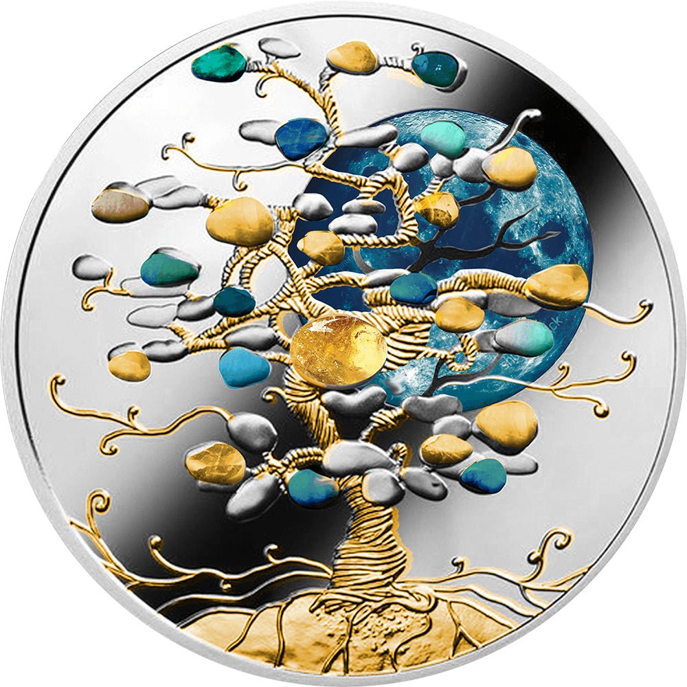 2026 Citrine Tree Of Luck 1oz Silver Proof Coin