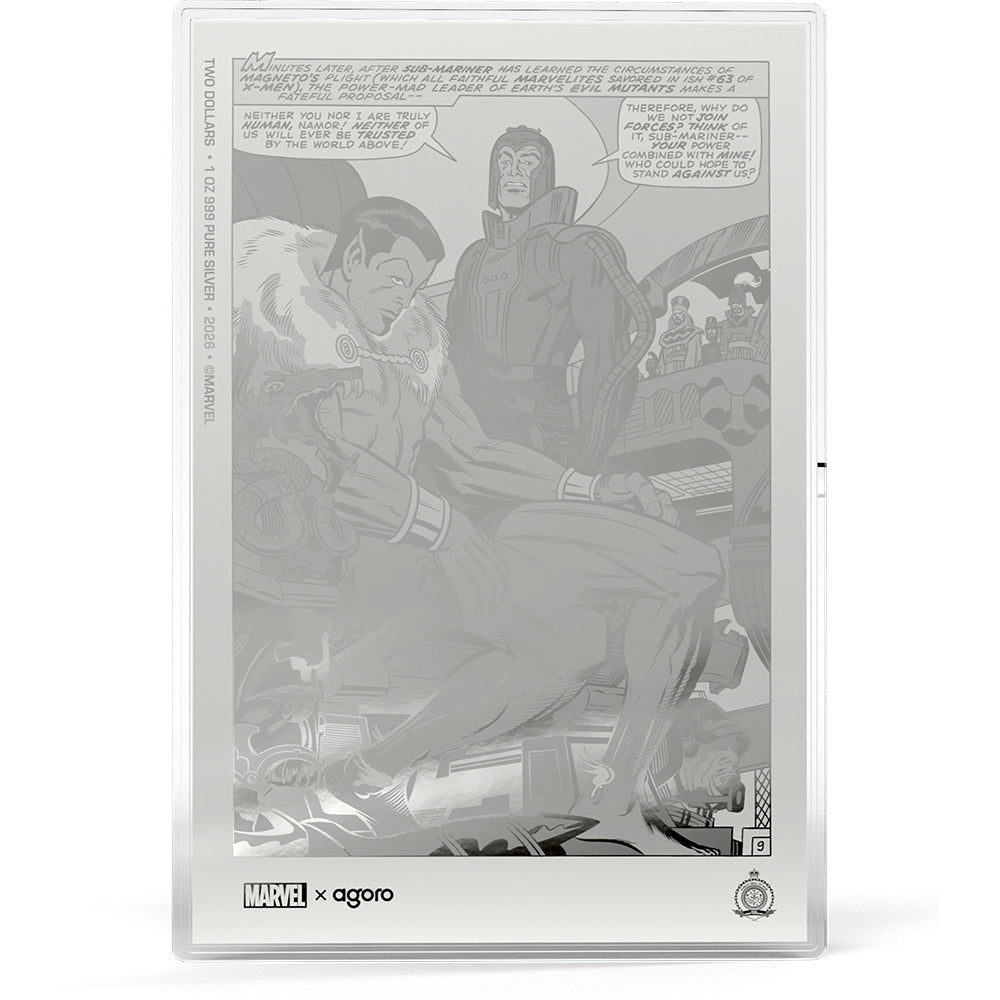 2026 COMIX™ - Marvel Fantastic Four #102 1oz Silver Foil Obverse