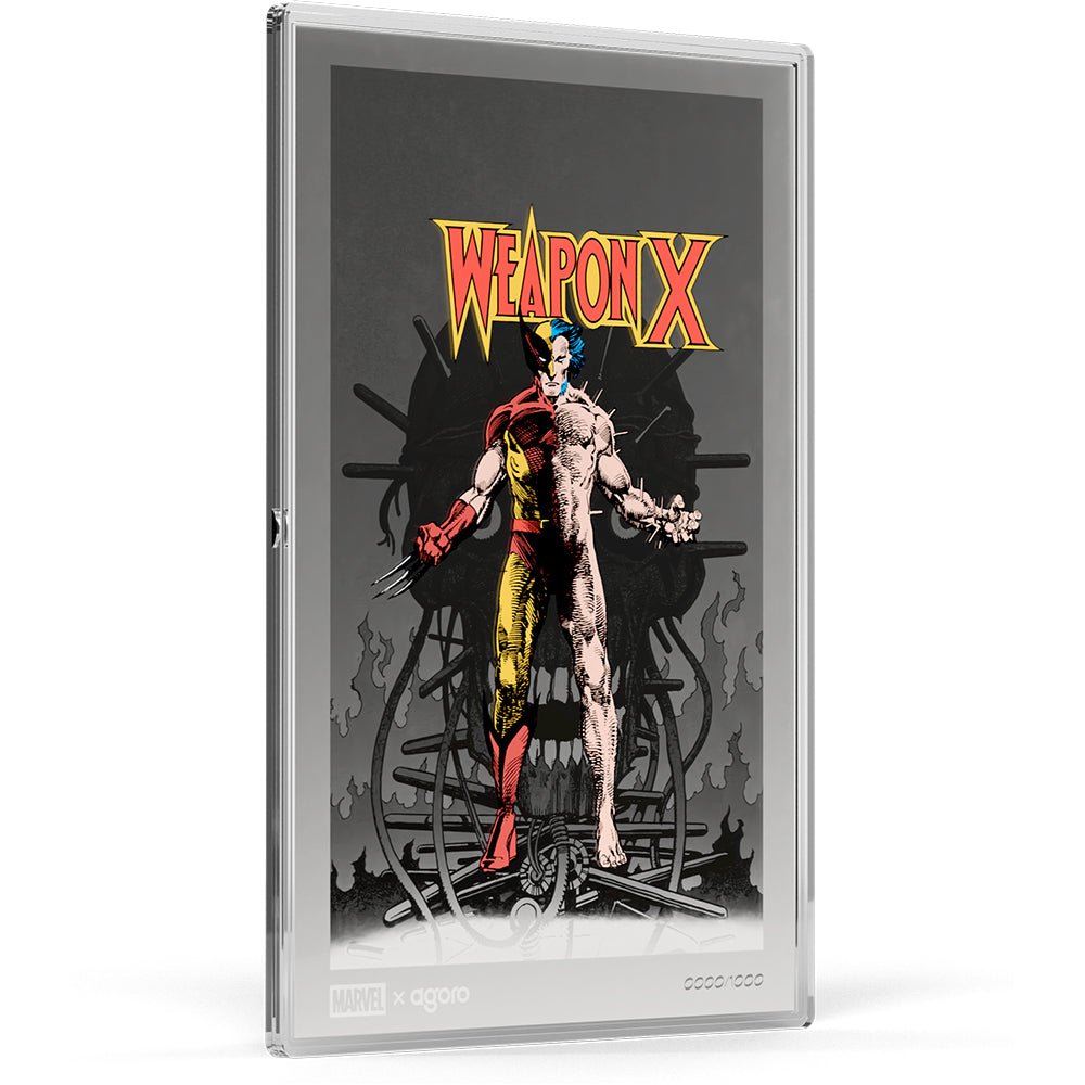 2026 COMIX™ - Marvel Wolverine #72 Foil 1oz Silver COMIX Foil Chase