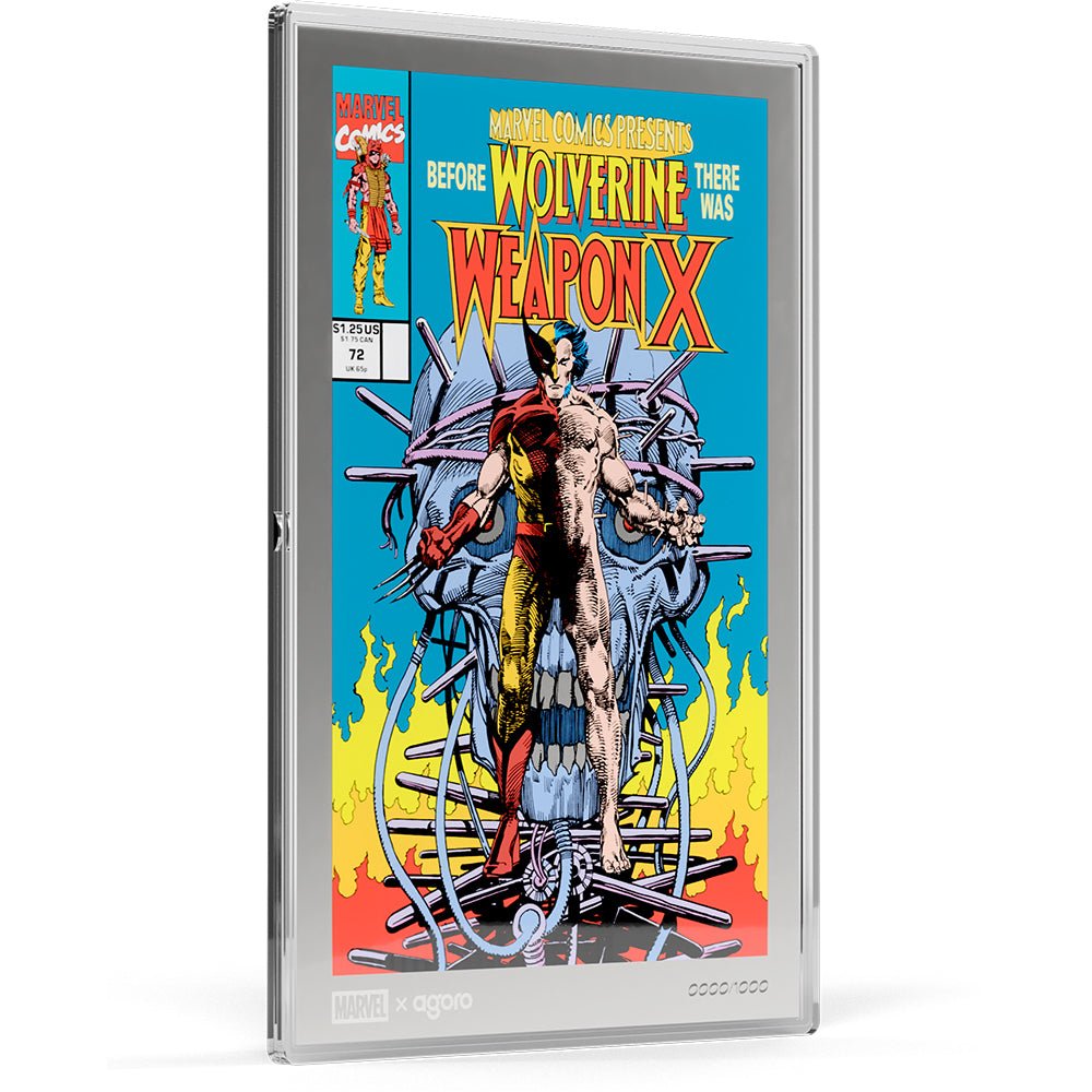 2026 COMIX™ - Marvel Wolverine #72 Foil 1oz Silver COMIX Foil