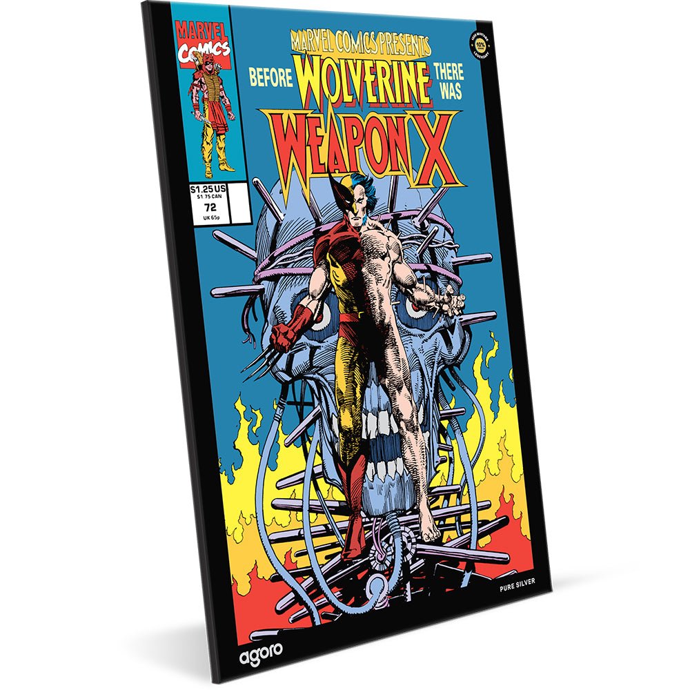2026 COMIX™ - Marvel Wolverine #72 Foil 1oz Silver COMIX Foil Shipper