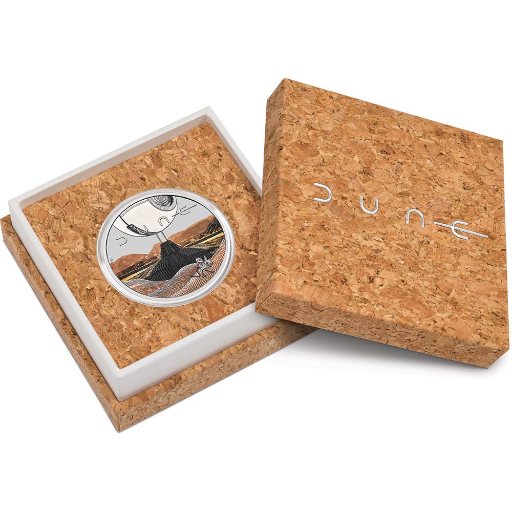 2026 DUNE 1oz Silver Coloured Coin Case