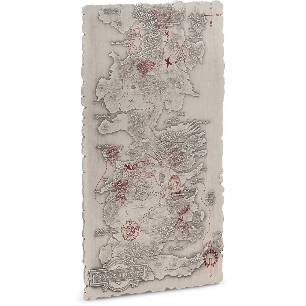 2026 Game Of Thrones™ - Map Of Westeros 5oz Silver Collectible Coin Reverse