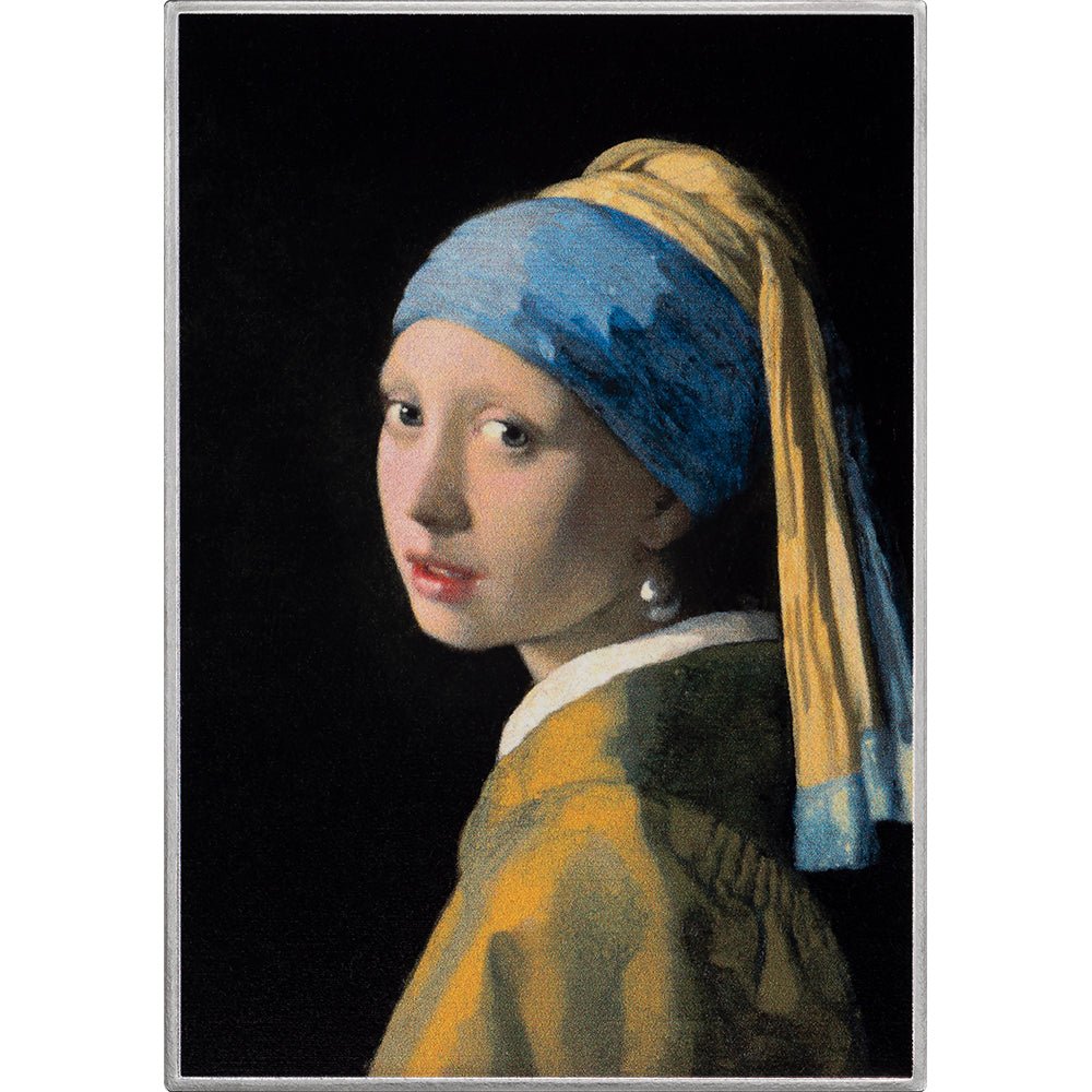 2026 Girl With A Pearl Earring - Johannes Vermeer 1oz Silver Proof Coin