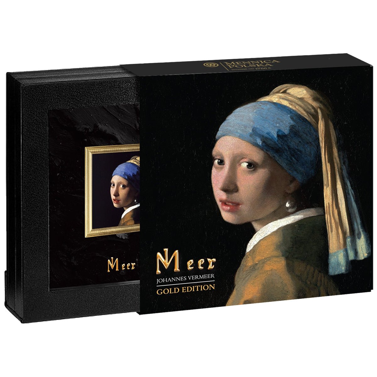 2026 Girl With The Pearl Earring 2oz Silver Proof Coin Shipper