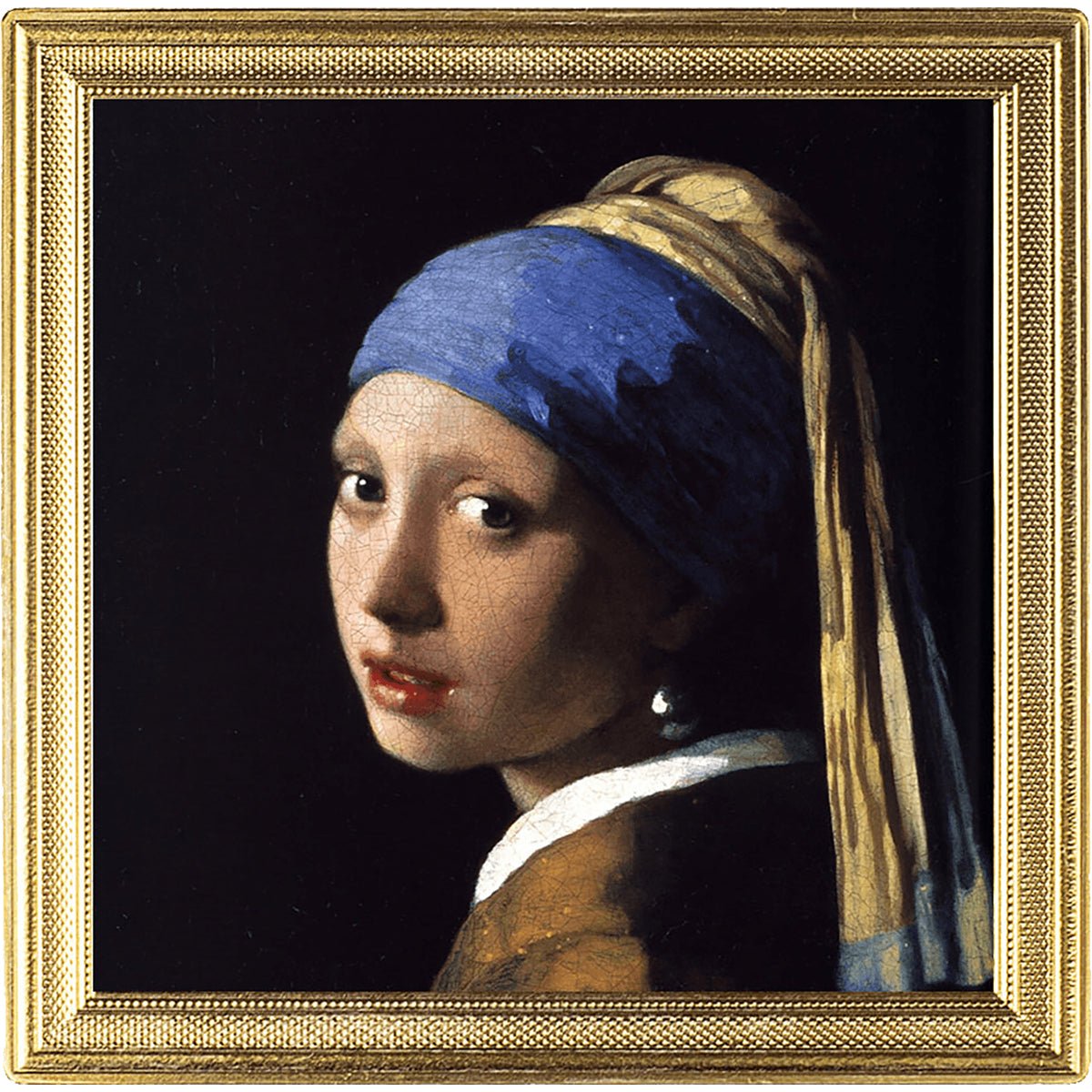 2026 Girl With The Pearl Earring 2oz Silver Proof Coin