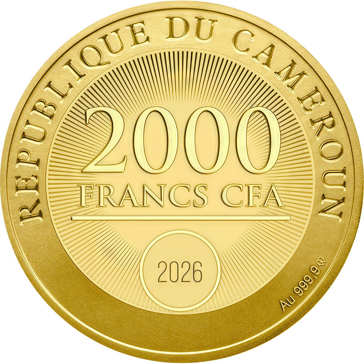 2026 Guardian Angel Gold Proof Coin Obverse