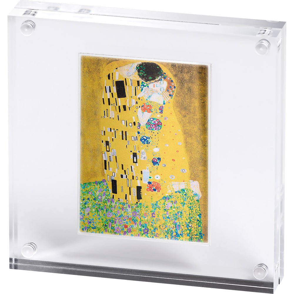 2026 Gustav Klimt - The Kiss 1oz Silver Proof Coin Case