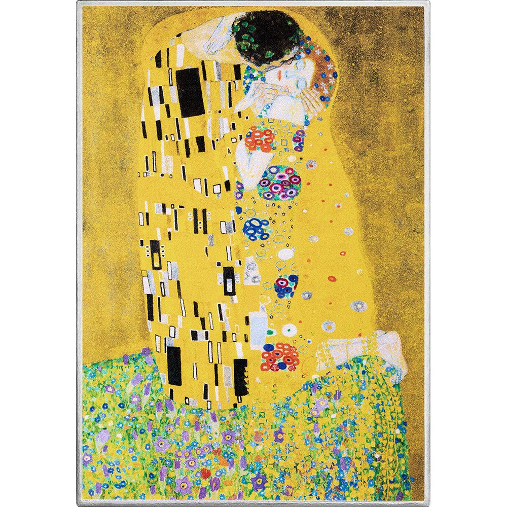 2026 Gustav Klimt - The Kiss 1oz Silver Proof Coin
