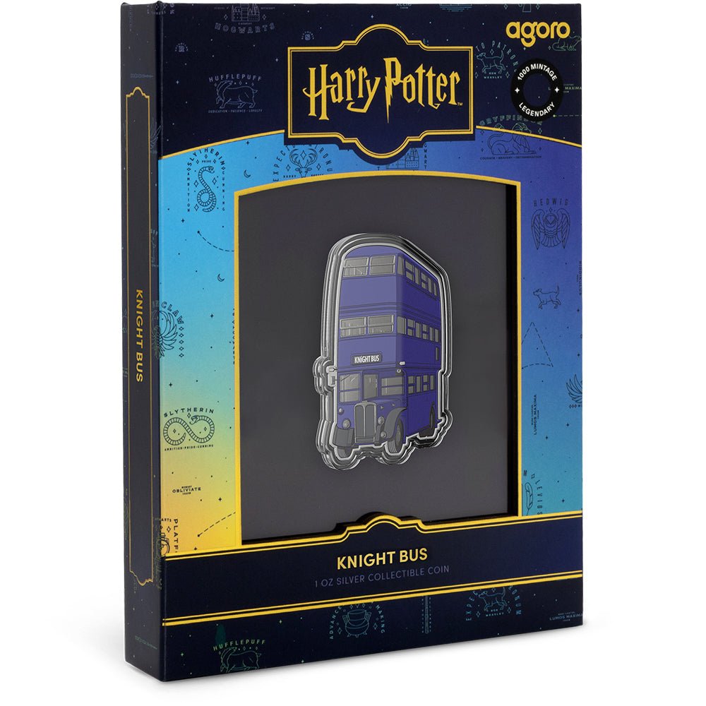 2026 HARRY POTTER™ - Knight Bus 1oz Silver Collectible Coin Shipper