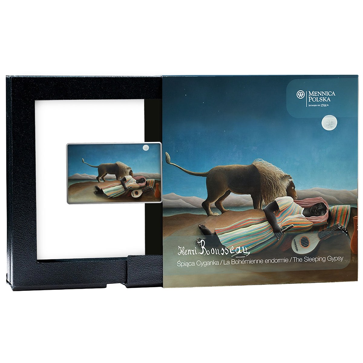 2026 Henri Rousseau - The Sleeping Gypsy Silver Proof Coin Shipper