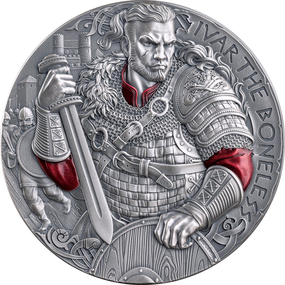 2026 Ivar The Boneless 2oz Silver Antique Coin