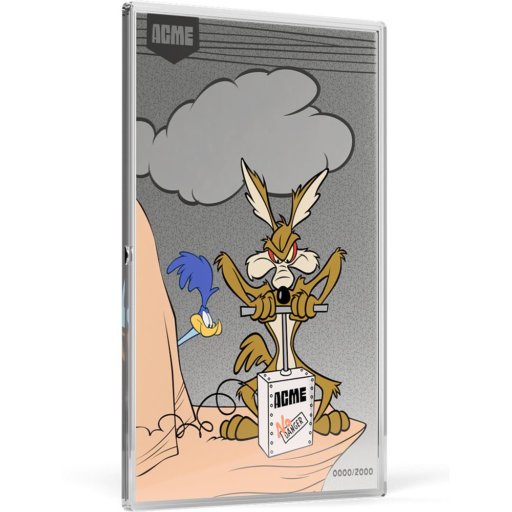 2026 Looney Tunes™ - Acme TNT Plunger 5g Silver Collectible Foil