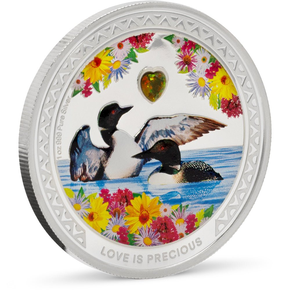 2026 Love Is Precious – Great Northern Diver 1oz Silver Coin