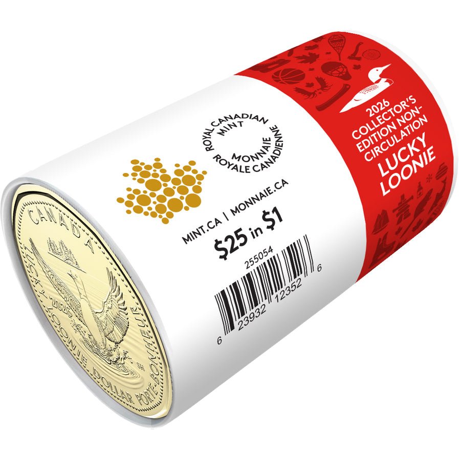 2026 Lucky Loonie - Collector’s Edition Non-Circulation $1 Special Wrap Roll