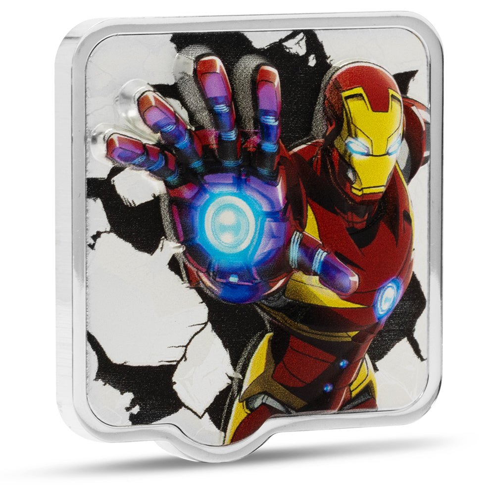 2026 Marvel - Iron Man 'ZAPT!!' 2oz Silver Collectible Coin