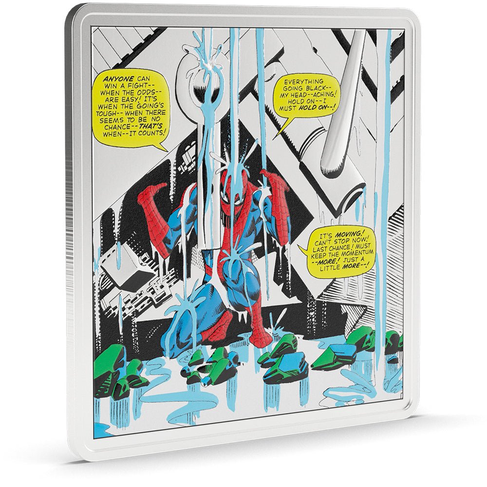 2026 Marvel – Spider-Man Finds Strength 1oz Silver Coin