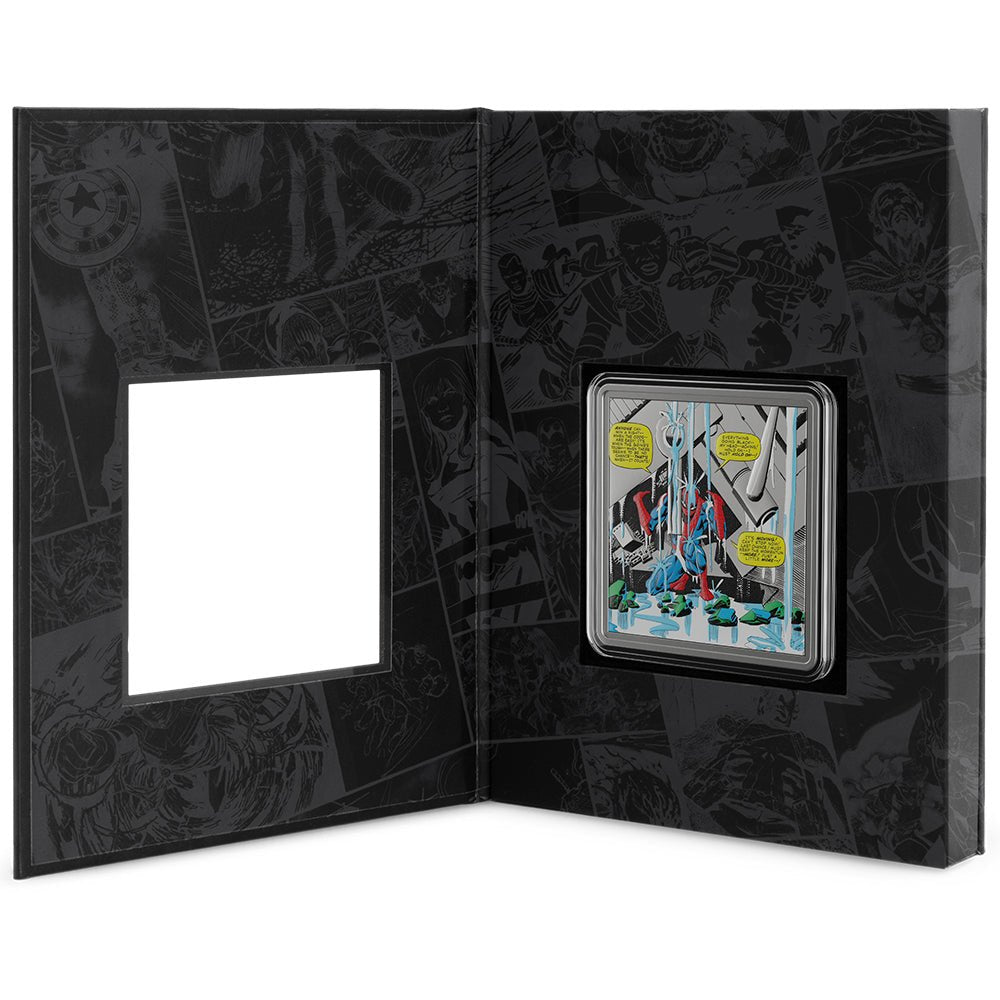 2026 Marvel – Spider-Man Finds Strength 1oz Silver Coin Case