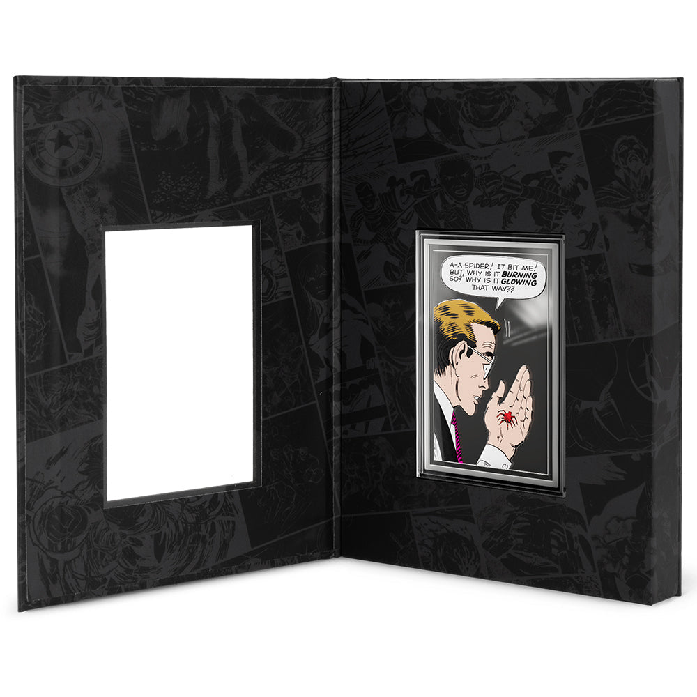 2026 Marvel - The Bite That Changed Everything 1oz Silver Collectible Coin Case