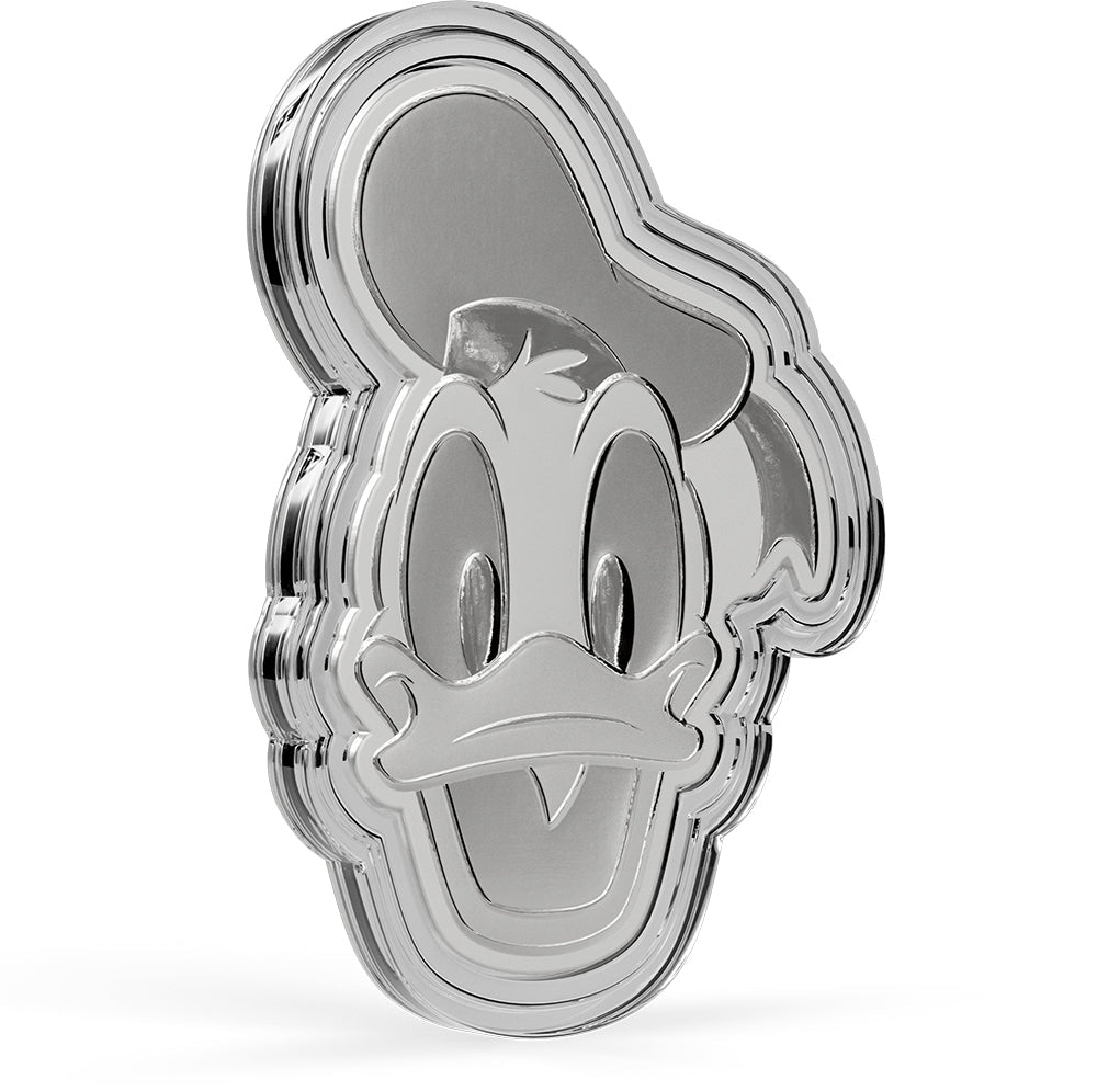 2026 Mickey And Friends - Iconic Expressions - Donald Duck 1/2oz Silver Coin