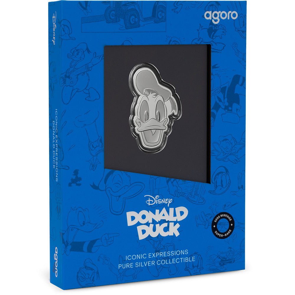 2026 Mickey And Friends - Iconic Expressions - Donald Duck 1/2oz Silver Coin Shipper