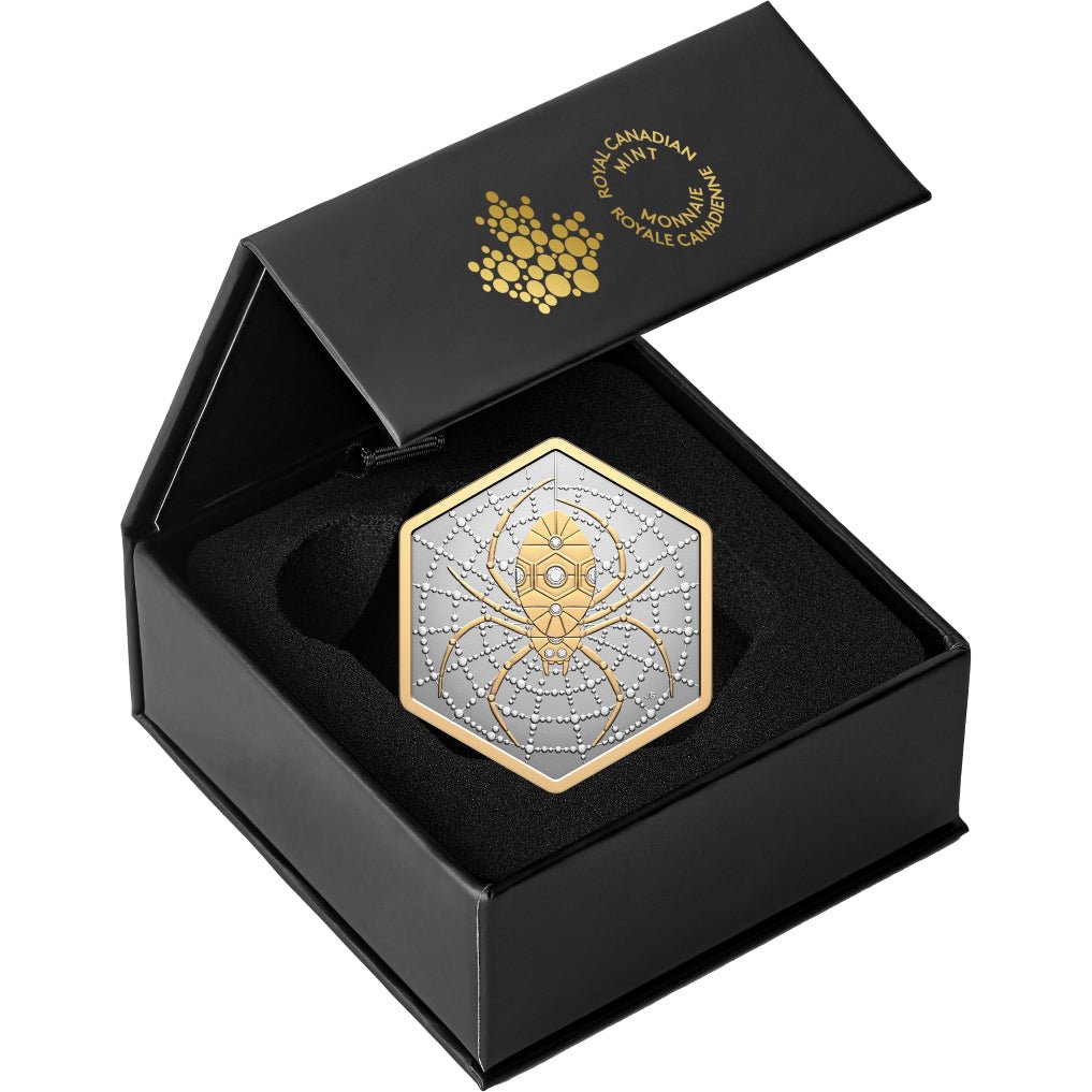 2026 Nature’s Delight: The Spider 1oz Fine Silver Coin Case