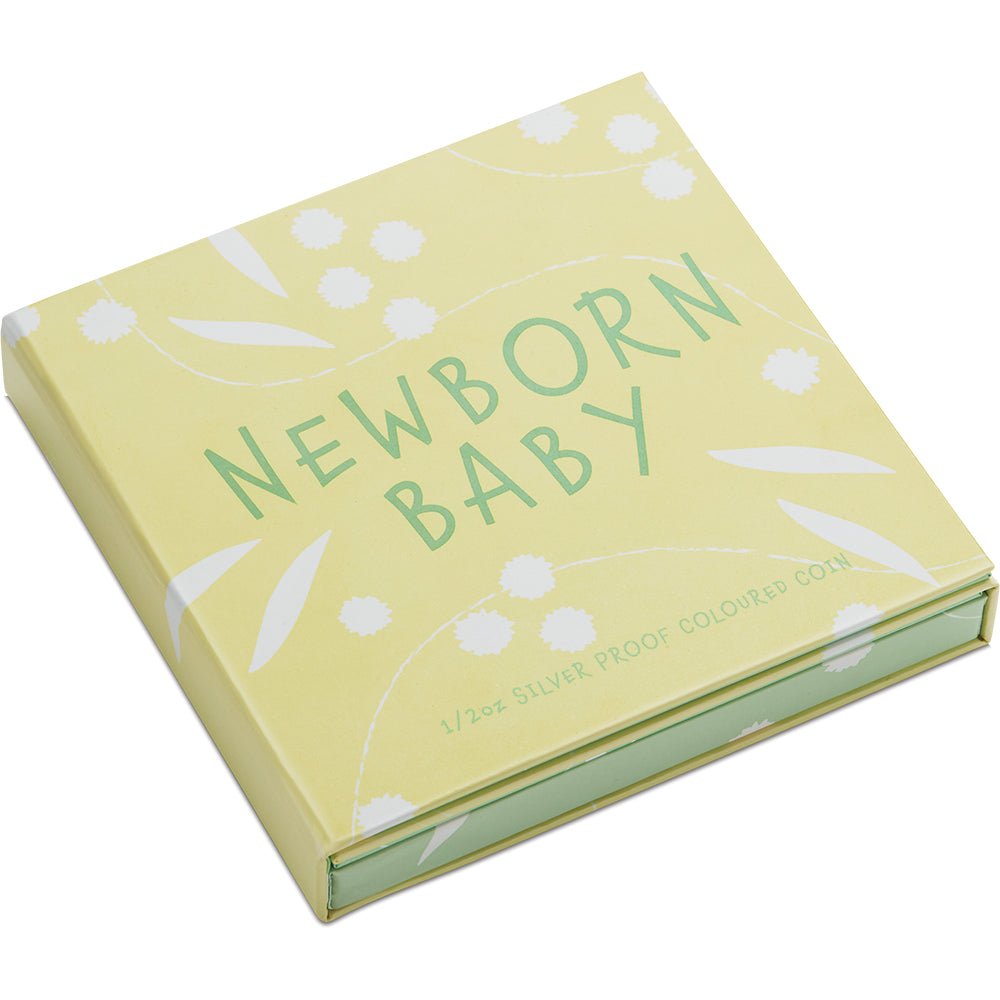 2026 Newborn Baby 1/2oz Silver Proof Coloured Coin Shipper
