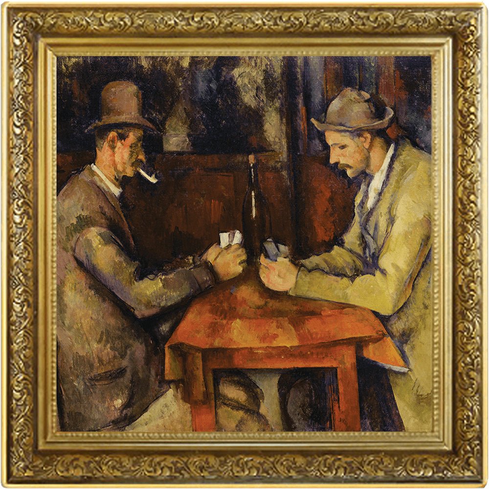 2026 Paul Cézanne - The Card Players 1oz Silver Proof Coin